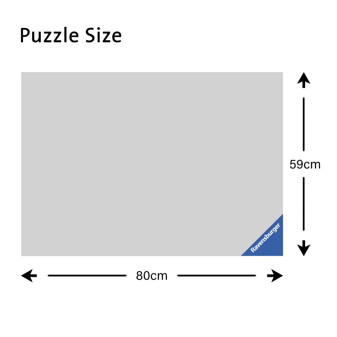 Ravensburger Cute Crafters - Large Format Jigsaw Puzzle for All Ages | 750 Unique Pieces | Softclick Technology FSC Certified | Ideal for Brain Game & Educational Fun Ravensburger