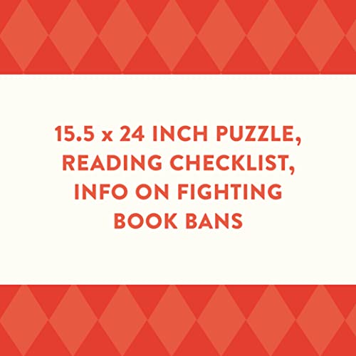 Bibliophile Banned Books 500-Piece Puzzle Chronicle Books