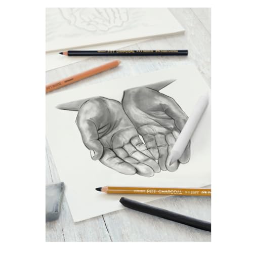 Faber-Castell Charcoal Sketch Set - 7 Piece Charcoal and Pastel Art Supplies Set Faber-Castell