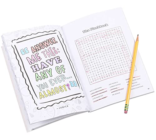 Friends Word Search, Quips, Quotes, and Coloring Book (Coloring Book & Word Search) WoodArtSupply