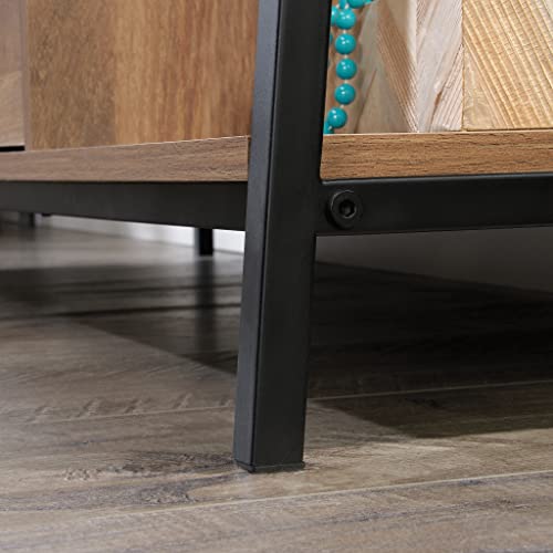 Sauder North Avenue Dresser, L: 15.83" x W: 42.95" x H: 30.00", Black Sauder