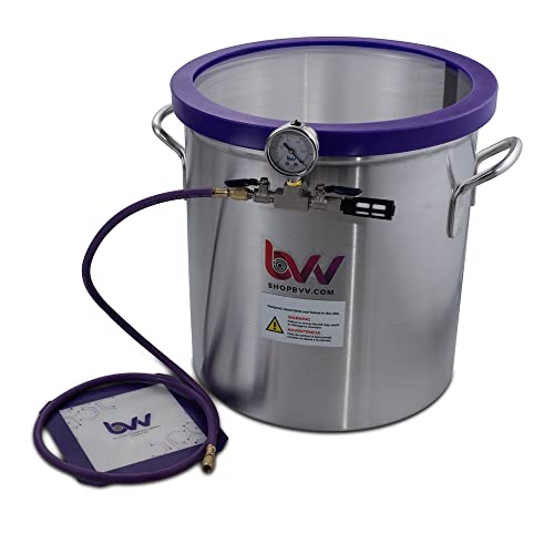 BVV Best Value Vacs 10 Gallon Aluminum Side Mount Vacuum Chamber BEST VALUE VACS