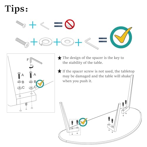 FIRMINANA Small Black Oval Coffee Table for Small Space , Simple Modern Center Table with OAK Wood Legs-Black-18.9" D x 33.47" W x 15.75" H FIRMINANA
