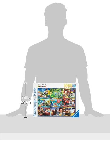 Ravensburger Disney Pixar Movies 1000 Piece Jigsaw Puzzle for Adults – Every Piece is Unique, Softclick Technology Means Pieces Fit Together Perfectly Ravensburger