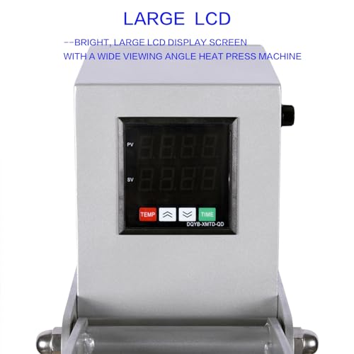 Heat Press Machine 16x24 Semi-Automatic: Auto Open Dual Platen Heat Press Machine - Large Format 110V Sublimation T-Shirt Press with Ultra-Precision Wire Tube and Teflon Technology WUMSTOT