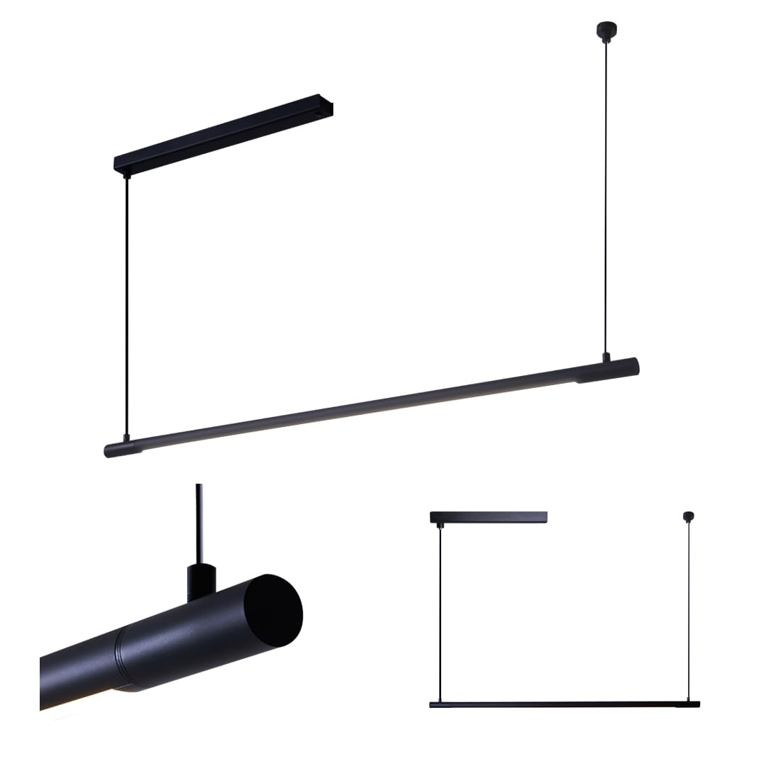 Solvita Professional LED Billiard & Pool Table Light, Non-Flickering & Evenly Distributed Light Source & Adjustable Height - Rotaflex, Bright White 3000K (52 inch) Solvita