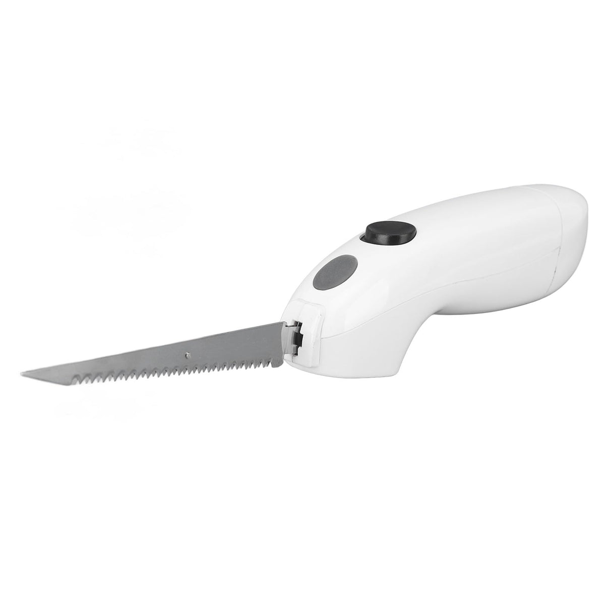 brandev Electric Knife, Cordless Rechargeable Easy Slice Electric Carving Knife, Stainless Steel Blades Fillet Knife Portable Steak Knife for Carving Meats Bread Poultry Turkey Food Cutter brandev