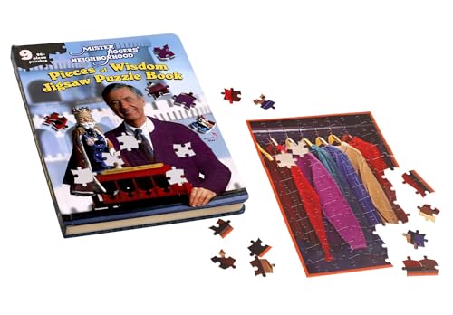 Mister Rogers' Neighborhood: Pieces of Wisdom Jigsaw Puzzle Book (Jigsaw Puzzle Books) WoodArtSupply