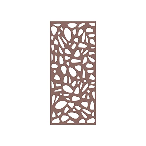 Backyard Discovery Brown Pebble Decorative Screen Panel (Six Panels Included) Backyard Discovery