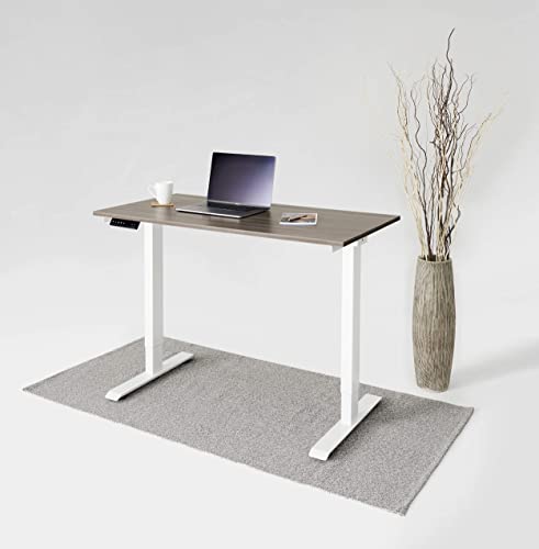 Kaboon Rustic Wood Table Top 60 Inch, One-Piece Wood Desktop for Sit Stand Desk, DIY Desk for Home or Commercial Use, Rectangular, 1 inch Kaboon