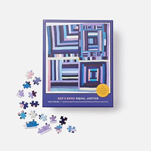 Clarkson Potter Gee's Bend: Equal Justice: A Quilt Print Jigsaw Puzzle: 750 Pieces Jigsaw Puzzles for Adults Clarkson Potter