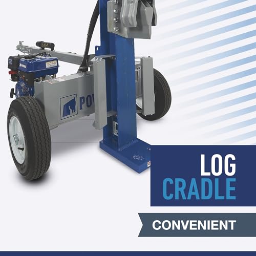 Powerhorse Horizontal/Vertical Log Splitter - 22 Tons, 212cc Engine Powerhorse