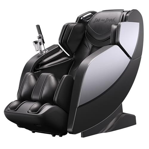 BOB AND BRAD iMaster Pro 4D Full Body Massage Chair, Co-Developed with Physical Therapists, 166° Zero Gravity SL-Track Recliner, Voice Control, Heat, Deep Tissue & Auto-Extend Calf for Tall Users BOB AND BRAD