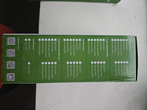 UNIFORMATION 3D Printer Resin Standard Fast UV Curing Plant-Based 3D Resin Liquid with High Precision Low Viscosity Suit for SLA/LCD/DLP Printing Transparent, High Clear 1KG Uniformation