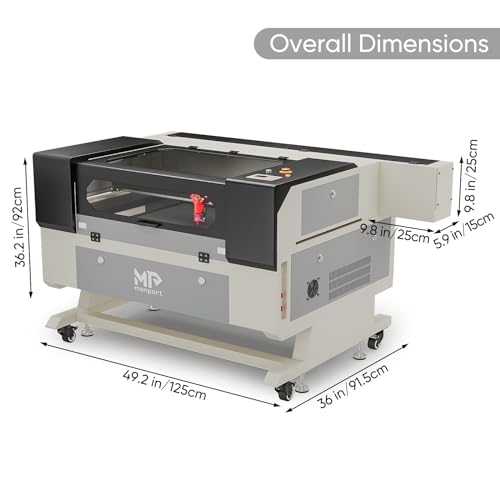 Monport 90W CO2 Laser Engraver, 20"x28" Lazer Engraving Cutting Machine with Autofocus Air Assist 4 Way Pass Bracket Commercial Laser Cutter for Wood Glass Acrylic More Monport