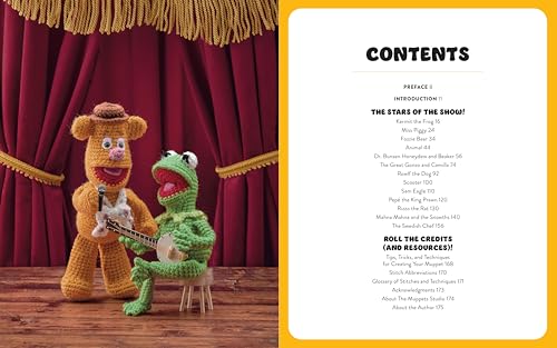 The Muppets Official Crochet Amigurumi: 16 Projects to Create Your Favorite Muppets WoodArtSupply