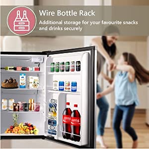 Conserv 20in STAINLESS Compact Refrigerator 4.5cF Reversible Door 110V Conserv