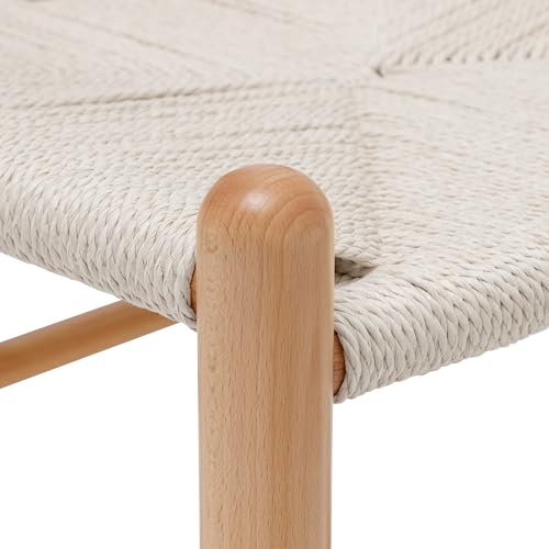 POLY & BARK Weave Chair, Single, Natural POLY & BARK