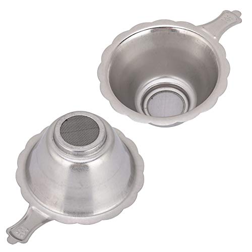 Paint Strainer, Stainless Steel Funnel, Resin Funnel Filter Cup for SLA/DLP 3D Printer UV Resin Paint Strainers Paint Filters Cone 3D Printer Strainer Filter for 3D Printing Liquid LJCM
