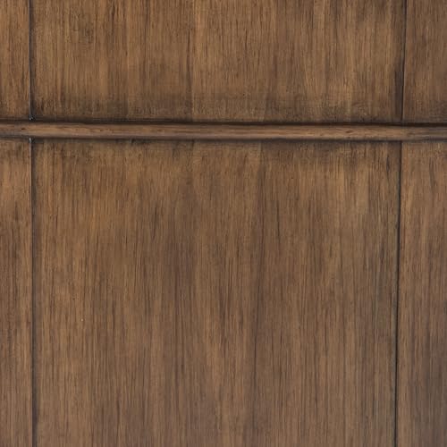 SIMPLIHOME Carlton 24 inches Wide Night Stand, Bedside table, Rustic Natural Aged Brown SOLID WOOD, Rectangle, with Storage, 2 Drawers and 1 Shelf, For the Bedroom, Contemporary Modern SIMPLIHOME