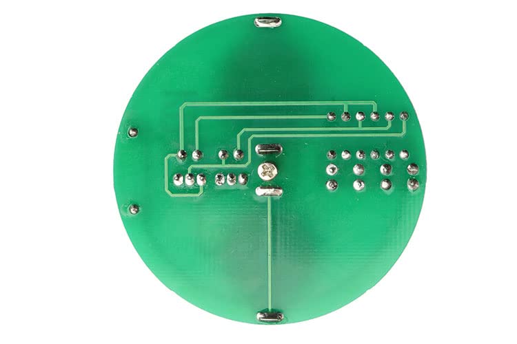 ISolderStore Soldering Project Soldering Practice Kit LED Rotating Desk Gyroscope DIY Kit Electronics Kit for Beginner ISolderStore