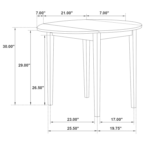 Coaster Home Furnishings 3-Piece Round Wood Dining Room Set Drop Leaf Extension Table Ladder Back Side Chairs Upholstered Seat Cushions Cappuccino and Tan 130005 Coaster Fine Furniture