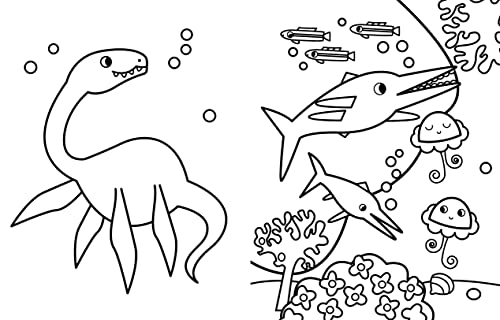 My Busy Dinosaur Coloring Book (My Busy Coloring) WoodArtSupply