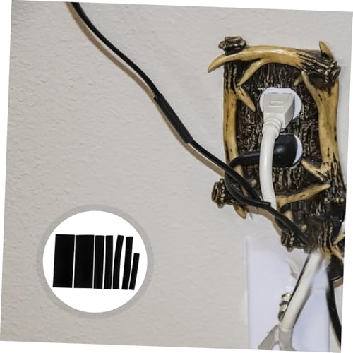 ABOOFAN Heat Shrink Wire Kit Insulation Shrinking Tubing Electrical Cable Protection Wire Insulation Wraps Black for Professional Use ABOOFAN