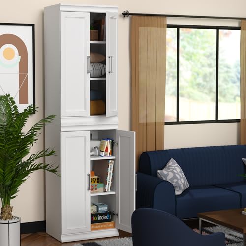ClosetMaid Modular Storage Shelf Unit with 3 Shelves, White ClosetMaid