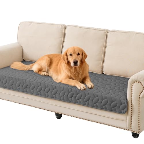 Ameritex Pet Bed Cover Dog Bed Blanket for Sofa and Furniture Waterproof New Pattern Design (30x70 Inch, Dark Grey) Ameritex