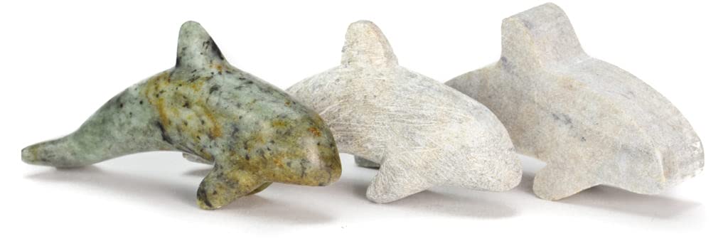 STUDIOSTONE CREATIVE DIY Arts & Crafts Carving Kit Kids Adults Orca Sculpture Soapstone STUDIOSTONE CREATIVE