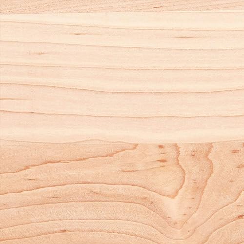 John Boos Chop-N-Slice Maple Wood Cutting Board for Kitchen Prep, 1" Thick, Small, Edge Grain, Square Charcuterie Boos Block, 10" x 10", Reversible John Boos