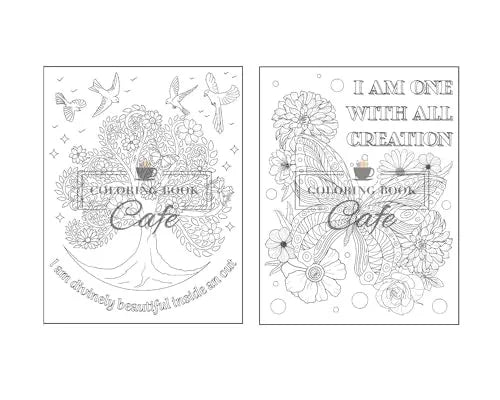 100 Inspirational Quotes Coloring Book for Adults: 100 Motivational Quotes, Positive Affirmations and Inspirational Phrases for Stress Relief and Relaxation WoodArtSupply