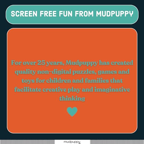 Mudpuppy Solar System - Jumbo 25 Piece Jigsaw Floor Puzzle Featuring Planets, Rocketships, and More! Mudpuppy