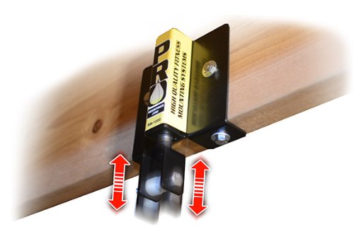 PRO Mountings - Rafter Heavy Bag Hanger for 120 lb Heavy Bags and Punching Bags | Easy Installation Directly into Wooden Rafters or Drywall | Noise Reducing Ceiling Mount for Bags Up to 120 Pounds PRO Mountings