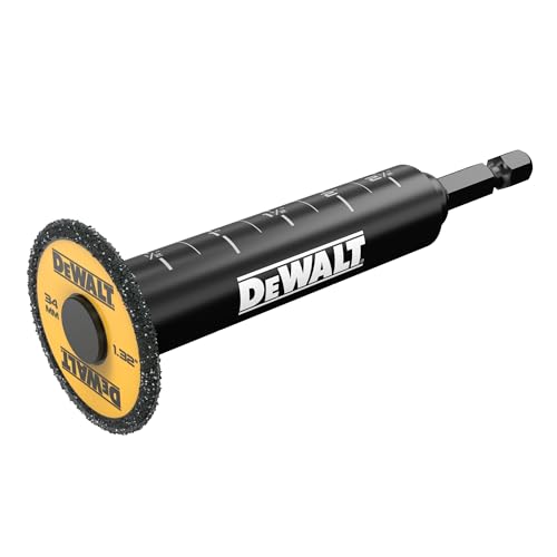 DEWALT Impact Connect Pipe Cutter, PVC Cutter, Diamond Grit Cutting Wheel (DWAIPCIR) DEWALT