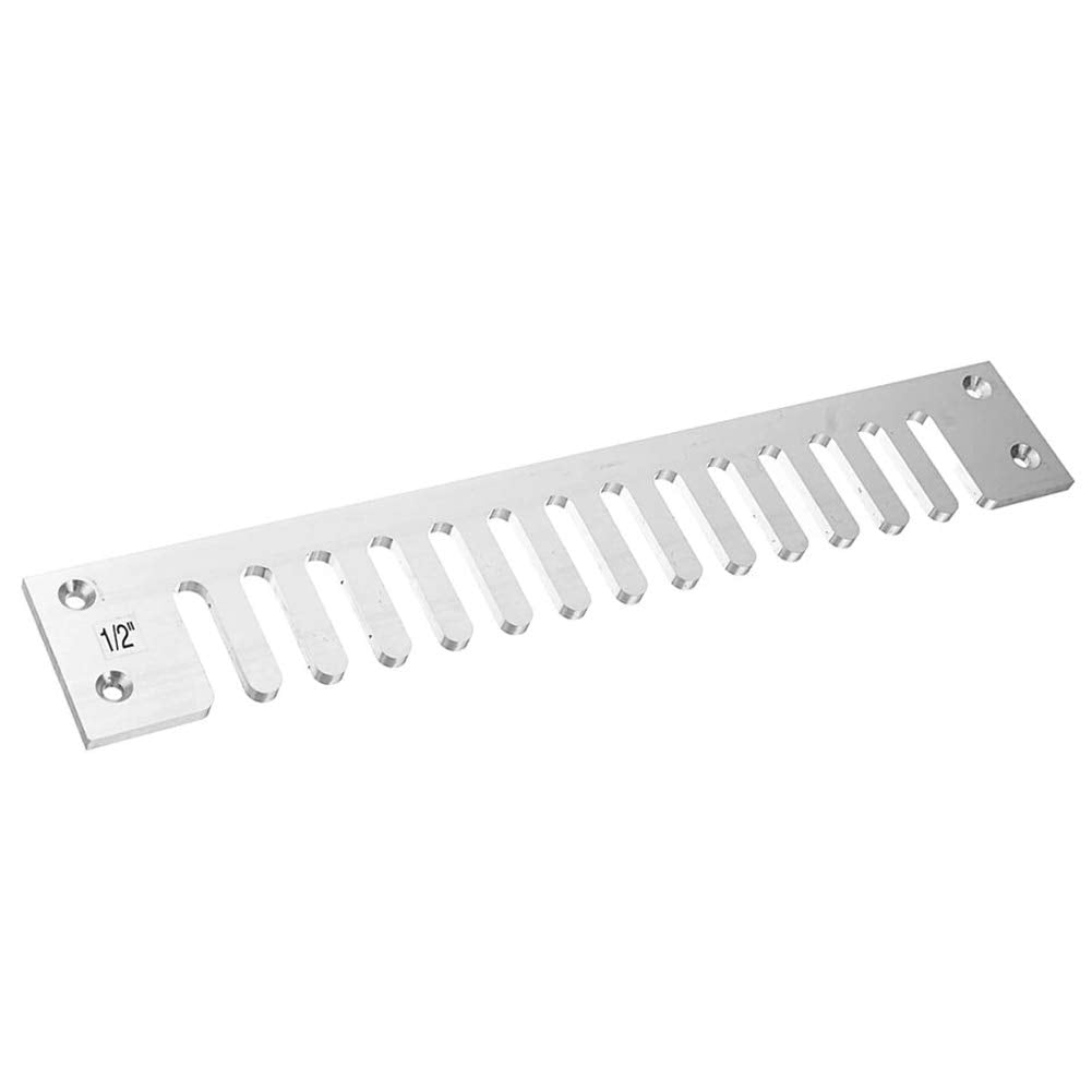 9/16 Inch Pitch Dovetail Template Router Template Kit for Through Dovetail and Box Joints Wood Dovetail Tenoner Woodworking Tool NINEFOX