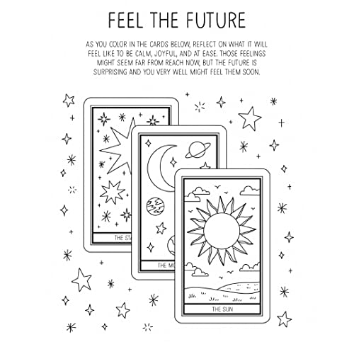 Out of Your Mind: A Journal and Coloring Book to Distract Your Anxious Mind WoodArtSupply