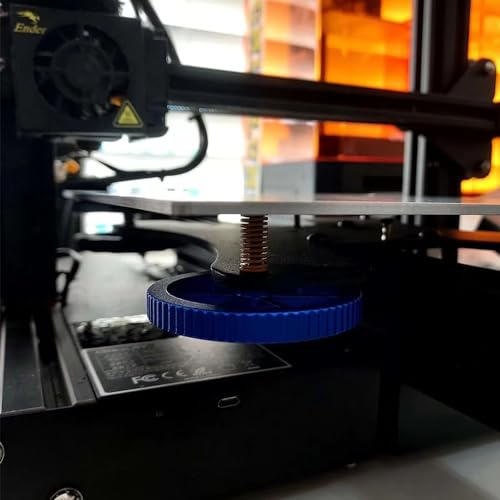4Pcs Ender 3 Bed Springs Upgrade and Blue 3D Printer Bed Leveling Nuts Use for Ender 3/Ender 3 S1/Ender 3 V2 /Ender 3 Neo/Ender 3 Pro/Ender 3 Max Neo,Ender 5 CR-10 Series 3D Printer Heatbed Leveling, TIEXYE