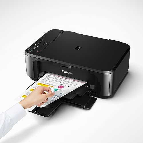 Canon Pixma MG3620 Wireless All-in-One Color Inkjet Printer with Mobile and Tablet Printing, Black Canon
