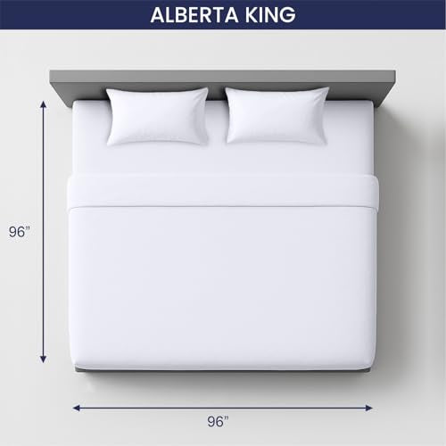 SGI bedding 96"x96" 4 Pc Vermont King Sheet Set 1000 Thread Count 100% Egyptian Cotton - Deep Pocket 15" Ultra Soft, Breathable, Hotel Quality Sheets, Oversized Bed Sheets, White SGI bedding