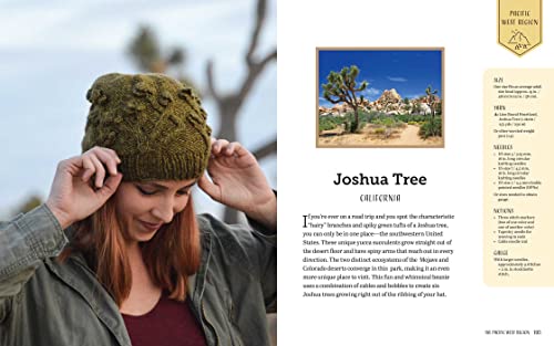 Knitting the National Parks: 63 Easy-to-Follow Designs for Beautiful Beanies Inspired by the US National Parks (Knitting Books and Patterns; Knitting Beanies) WoodArtSupply