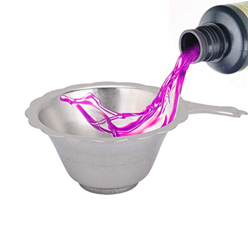 Paint Strainer, Stainless Steel Funnel, Resin Funnel Filter Cup for SLA/DLP 3D Printer UV Resin Paint Strainers Paint Filters Cone 3D Printer Strainer Filter for 3D Printing Liquid LJCM