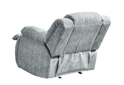 Global Furniture USA U250 Grey Glider Recliner Global Furniture USA
