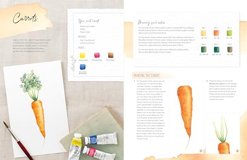 Watercolor For The Soul: Simple painting projects for beginners, to calm, soothe and inspire WoodArtSupply