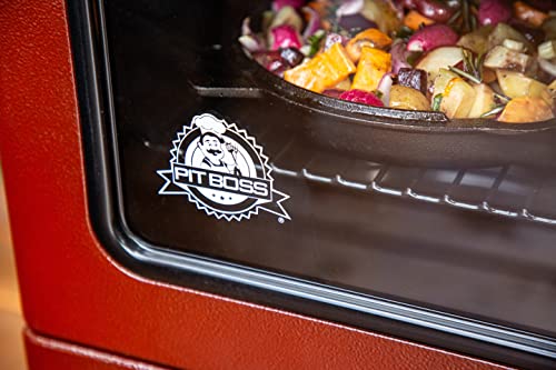 Pit Boss Grills PBV3G1 Vertical Smoker, Red Hammertone 684 sq inches (pack of 1) PIT BOSS