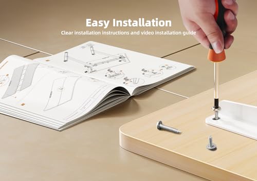 YDN Electric Standing Desk, Adjustable Height Stand up Desk, 63x24 Inches Sit Stand Home Office Desk with Splice Board,Natural Top YDN