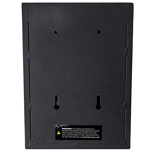 GunVault MiniVault - Quick Access Automatic Slide-Out Handgun Safe with Patented No-Eyes® Keypad (1 Pistol Capacity) GunVault