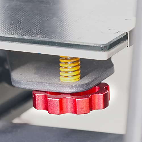 3D Printer Bed Leveling Kit, Ender 3 Leveling Nut and Heatbed Silicone Column Mounts R eplacement Part for Ender 3/Ender 3 Pro/End SAPLUSREPRAP