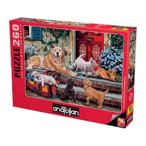 Anatolian Puzzle - Dog Family, 260 Piece Jigsaw Puzzle, #3340 Anatolian